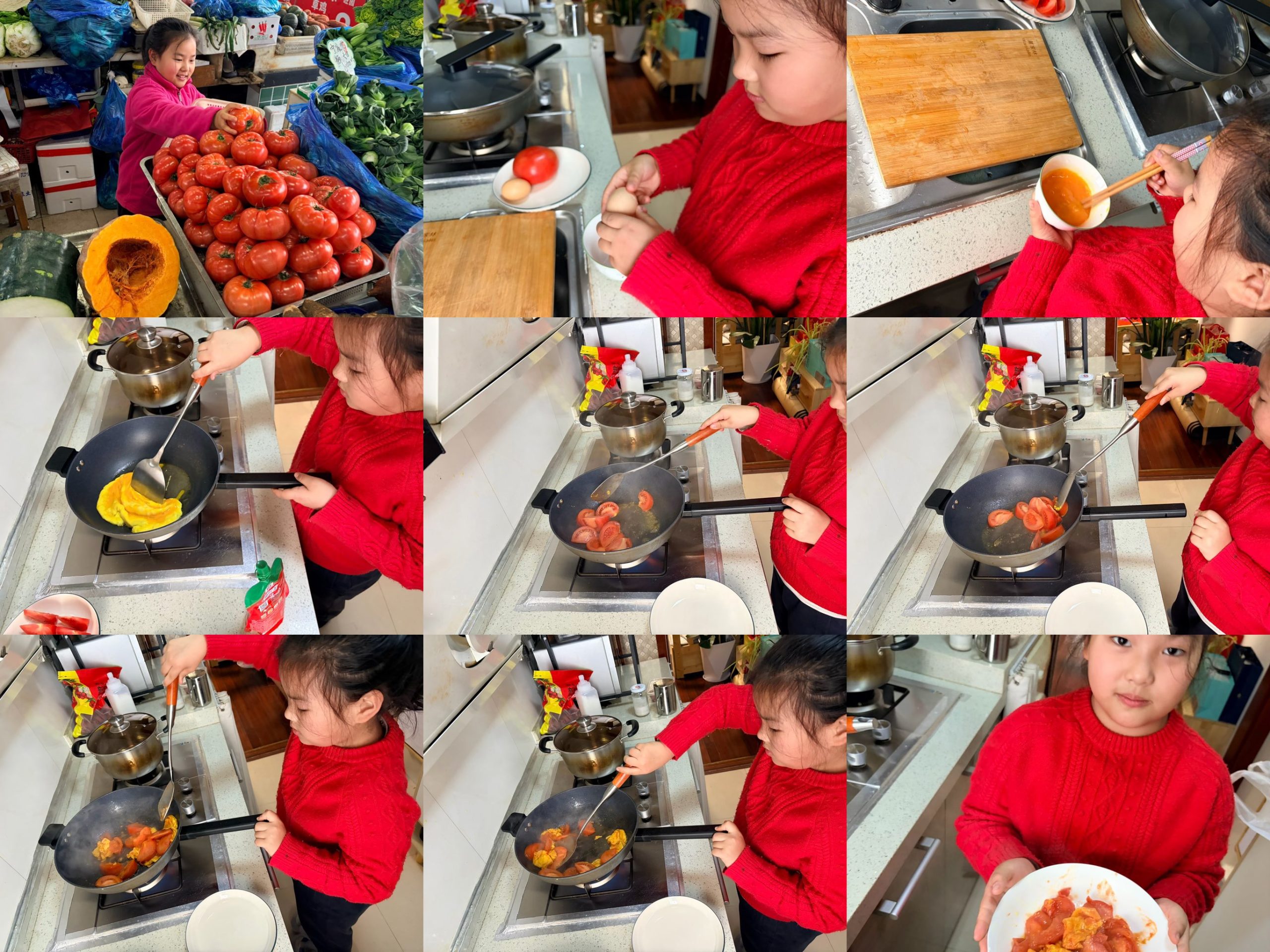 💕 时光啊，慢一点吧 —— 我的小甜甜10岁了（会做番茄炒蛋了！）